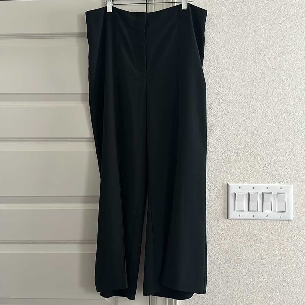 Express Cropped Wide Leg High Rise Trouser Size 12L EUC